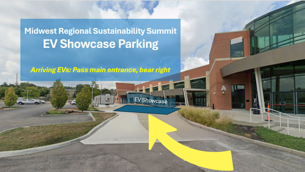 Midwest Sustainability Summit EV parking
